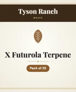 Tyson Ranch X Futurola Terpene Wraps – Pack of 25