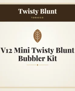 V12 Mini Twisty Blunt Bubbler Kit