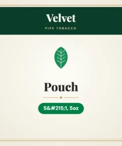 Velvet Pouch Pipe Tobacco – 5×1, 5oz