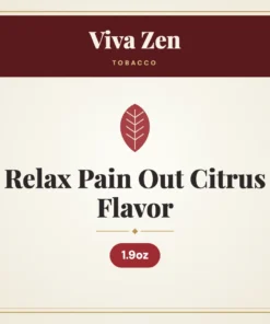 Viva Zen Relax Pain Out 1.9oz Citrus Flavor