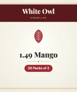 White Owl 1.49 Mango Cigarillos – 30 Packs of 2
