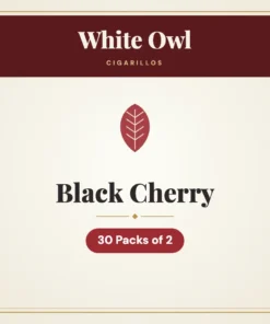 White Owl Black Cherry Cigarillos – 30 Packs of 2