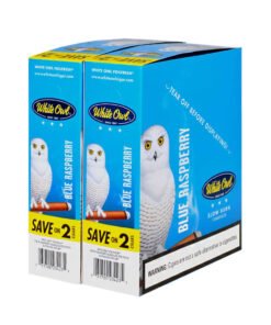 White Owl Blue Raspberry Cigarillos – 30 Packs of 2