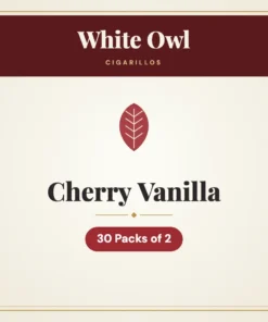 White Owl Cherry Vanilla Cigarillos – 30 Packs of 2