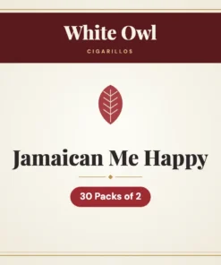 White Owl Jamaican Me Happy Cigarillos – 30 Packs of 2