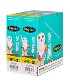 White Owl Tropical Twist Cigarillos – 30 Packs of 2