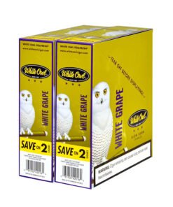 White Owl White Grape Cigarillos – 30 Packs of 2