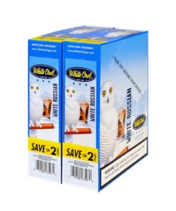 White Owl White Russian Cigarillos – 30 Packs of 2