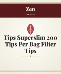 Zen Tips Superslim 200 Tips Per Bag Filter Tips