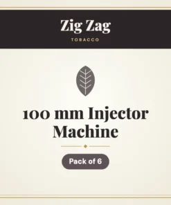 Zig Zag 100 mm Injector Machine – Pack of 6