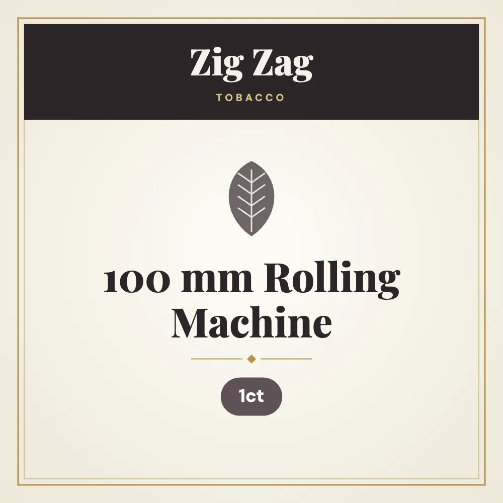 Zig Zag 100 mm Rolling Machine 1ct 1 Zig Zag 100 mm Rolling Machine 1ct