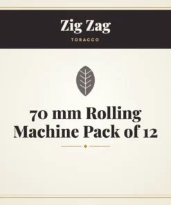 Zig Zag 70 mm Rolling Machine Pack of 12