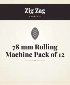 Zig Zag 78 mm Rolling Machine Pack of 12