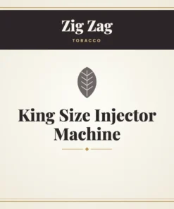 Zig Zag King Size Injector Machine