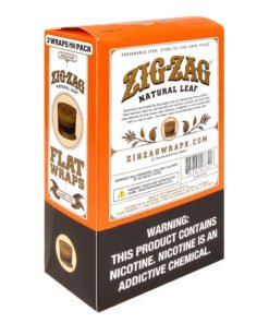 Zig Zag Natural Flat White Russian Leaf Wraps – 2x10pk